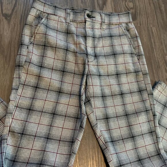 American Eagle Plaid Pants Size 4 - Picture 2 of 8